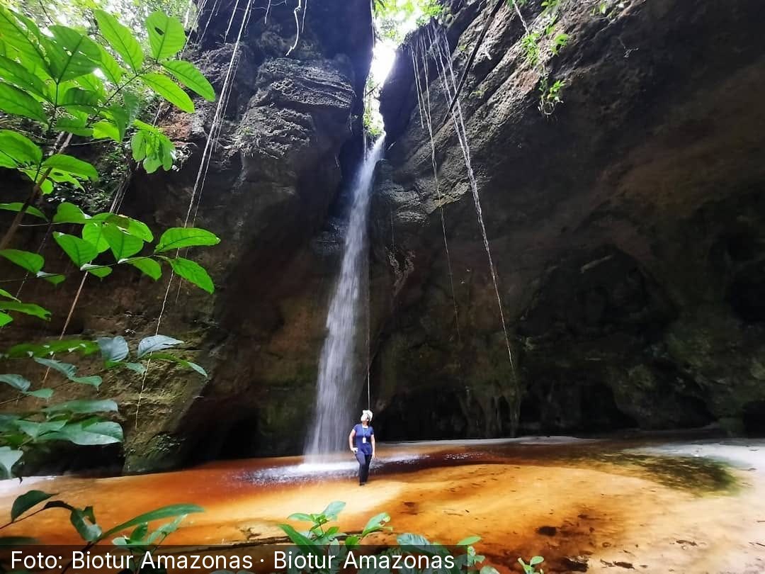 Gruta da Judéia — Foto: Biotur Amazonas