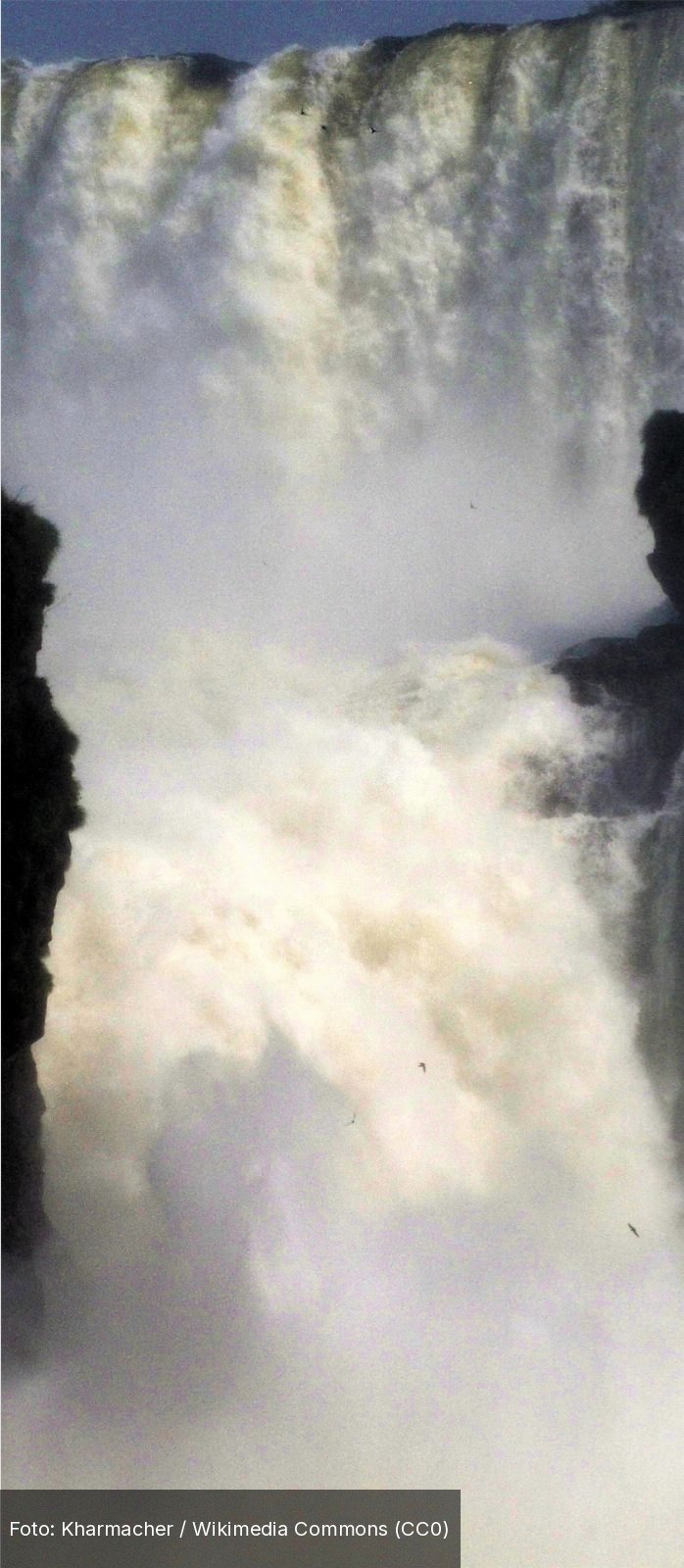 Iguazú Falls — Foto: Kharmacher / Wikimedia Commons (CC0)