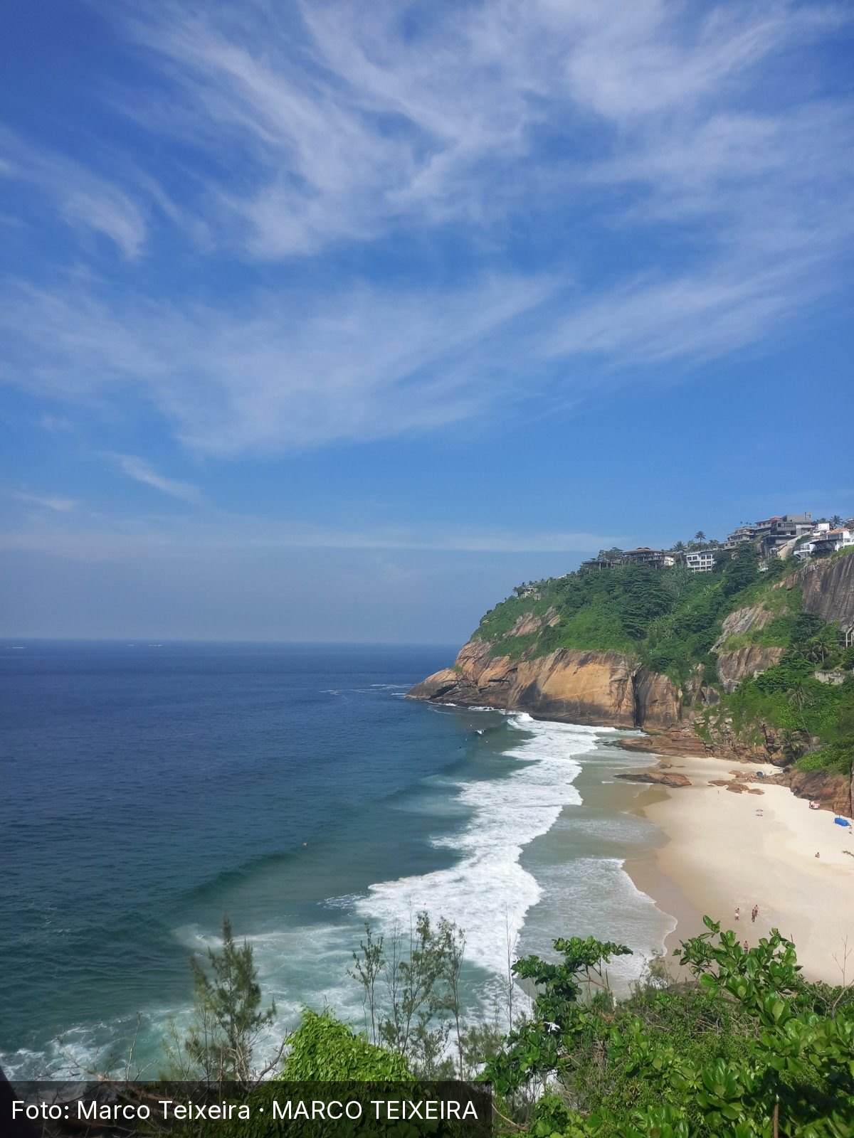 Praia da Joatinga — Foto: Marco Teixeira