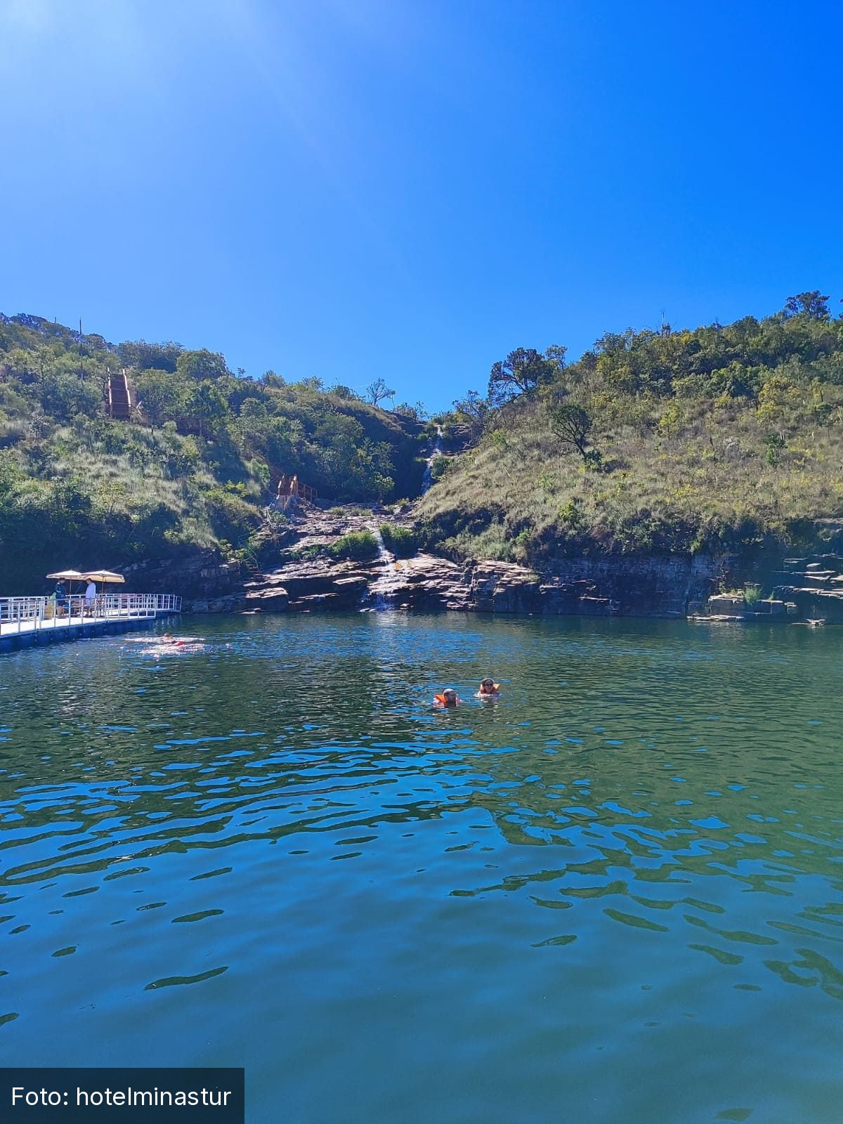 Cachoeira Lagoa Azul