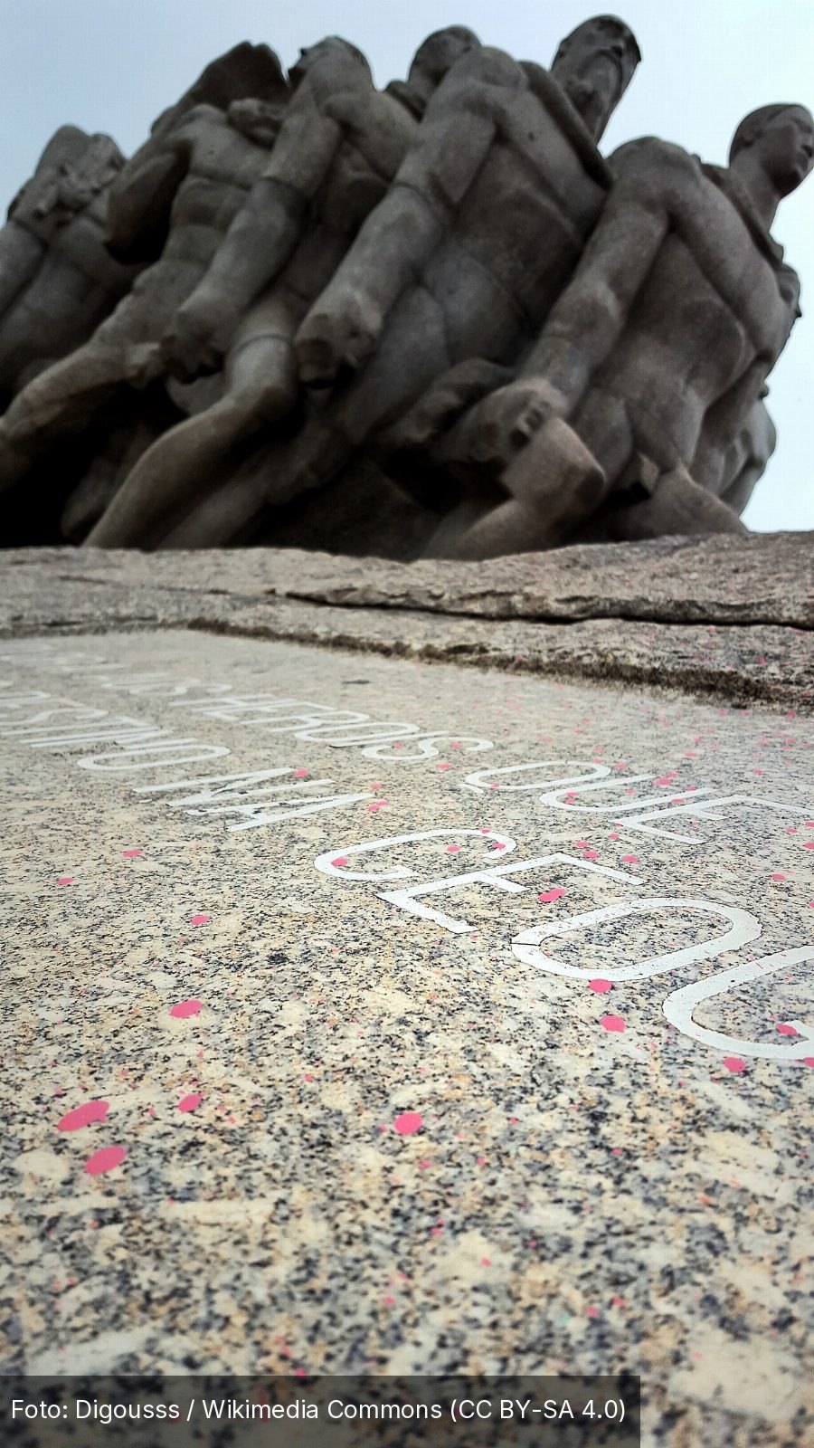 Monumento às Bandeiras — Foto: Digousss / Wikimedia Commons (CC BY-SA 4.0)