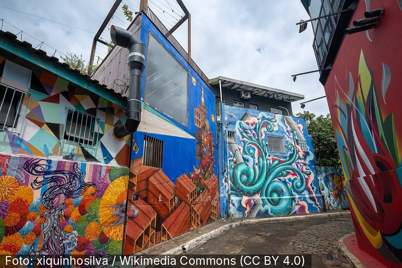Beco do Batman — Foto: xiquinhosilva / Wikimedia Commons (CC BY 4.0)
