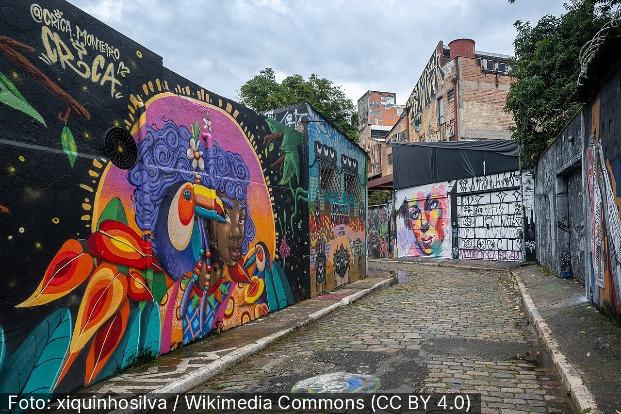 Beco do Batman — Foto: xiquinhosilva / Wikimedia Commons (CC BY 4.0)