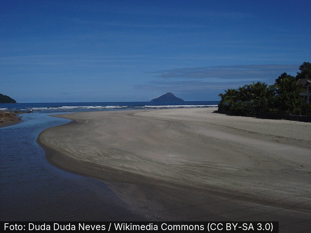 Praia Juquehy — Foto: Duda Duda Neves / Wikimedia Commons (CC BY-SA 3.0)