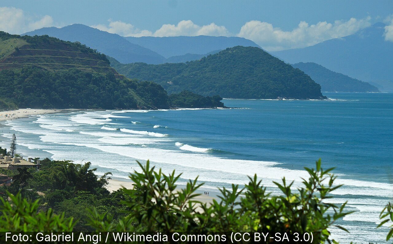 Praia Juquehy — Foto: Gabriel Angi / Wikimedia Commons (CC BY-SA 3.0)