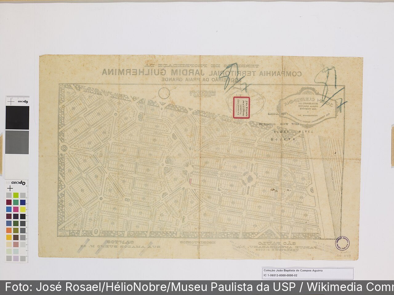 Praia do Boqueirão — Foto: José Rosael/HélioNobre/Museu Paulista da USP / Wikimedia Commons (Domínio público)