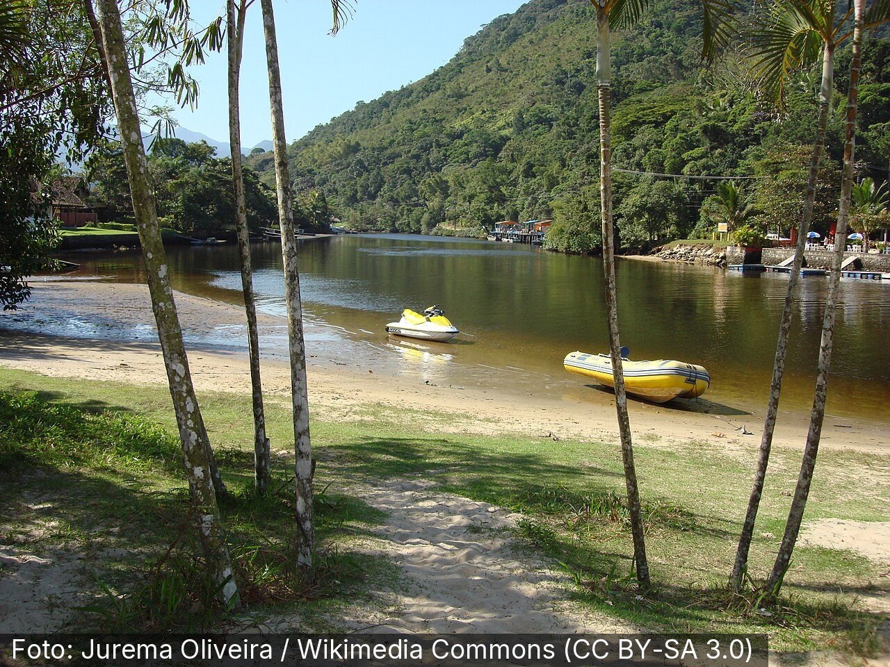 Praia da Barra do Una — Foto: Jurema Oliveira / Wikimedia Commons (CC BY-SA 3.0)