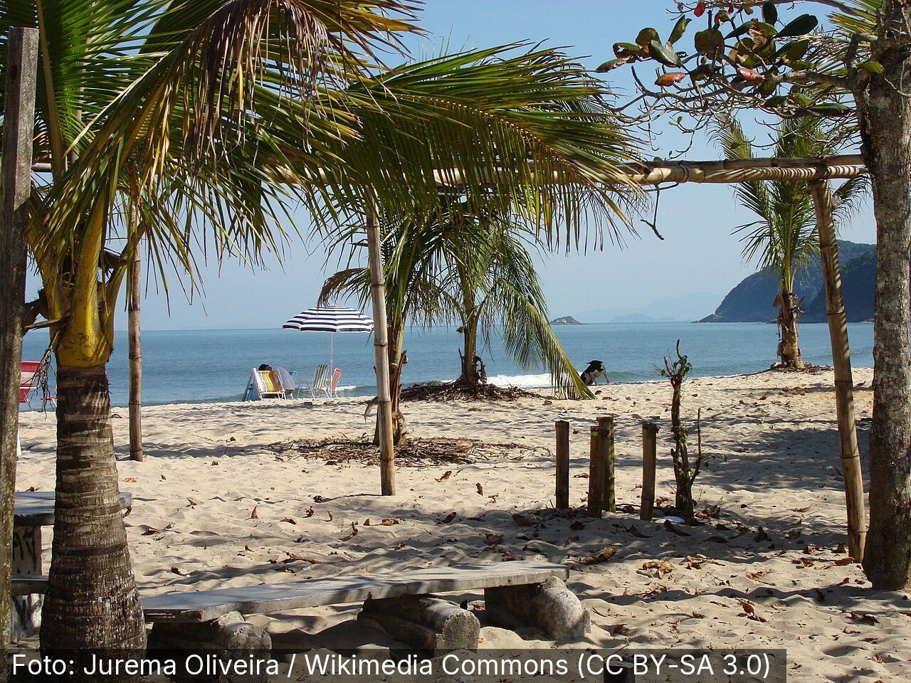 Praia da Barra do Una — Foto: Jurema Oliveira / Wikimedia Commons (CC BY-SA 3.0)