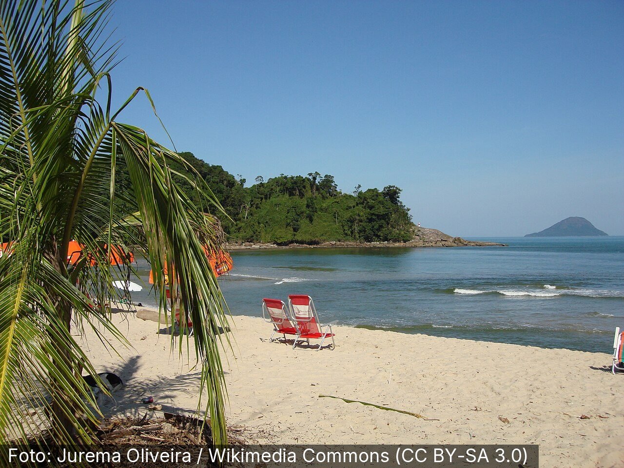 Praia da Barra do Una — Foto: Jurema Oliveira / Wikimedia Commons (CC BY-SA 3.0)