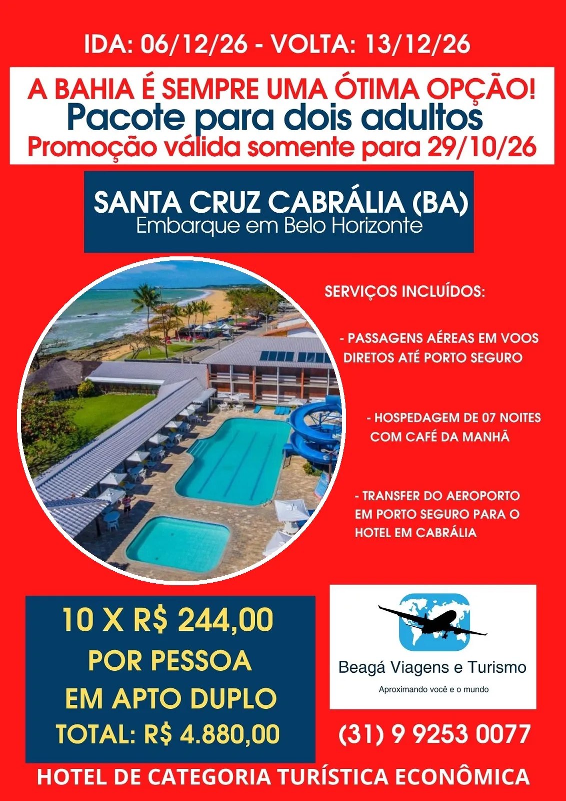 A BAHIA É SEMPRE UMA ÓTIMA OPÇÃO!