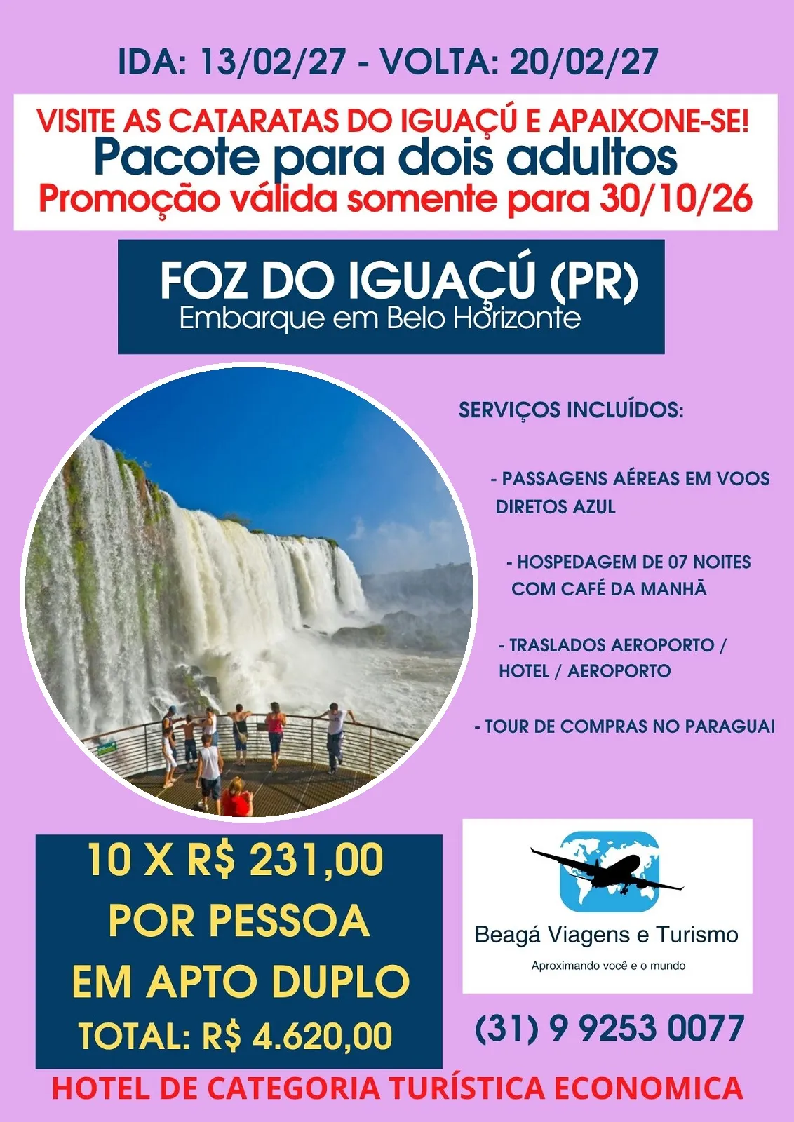 VISITE AS CATARATAS E APAIXONE-SE!