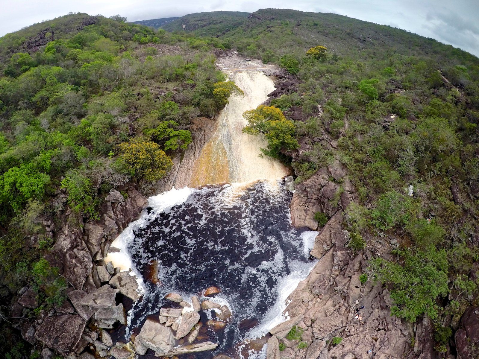Ribeirão do Meio - Tobogã Natural