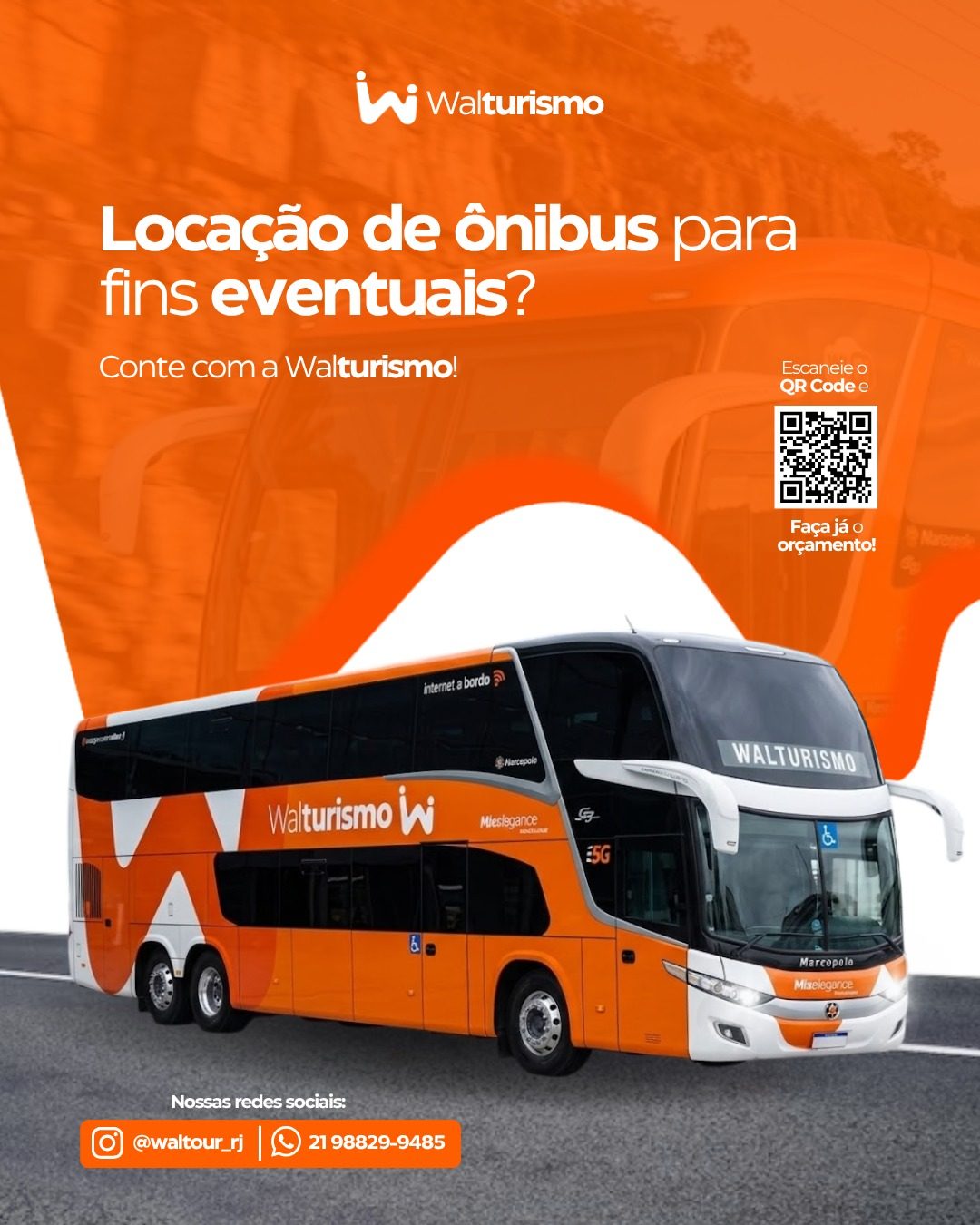 Ônibus excutivo de 46 lugares com banheiro e ar condiocionado
