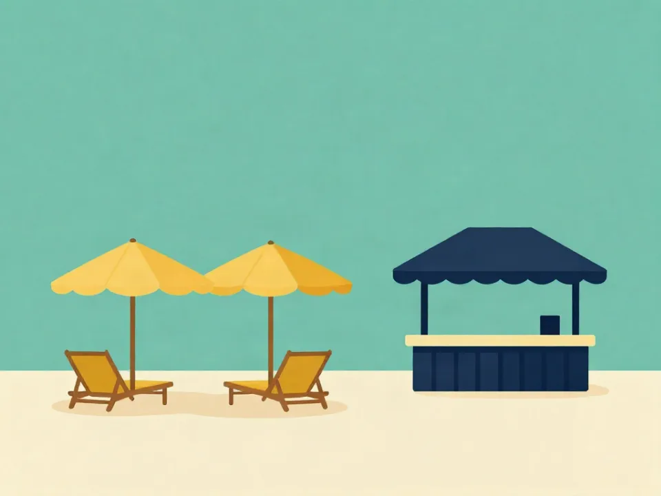 Resort de praia